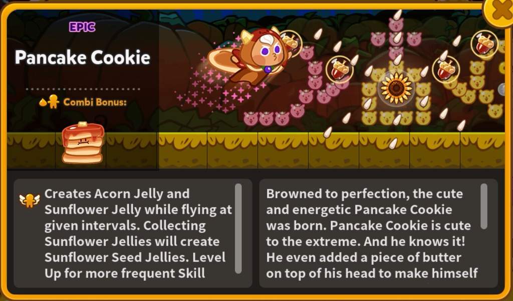pancake cookie x apple cookie