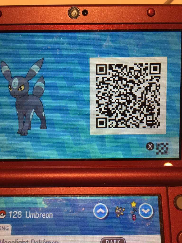 My shiny pokemon QR codes.