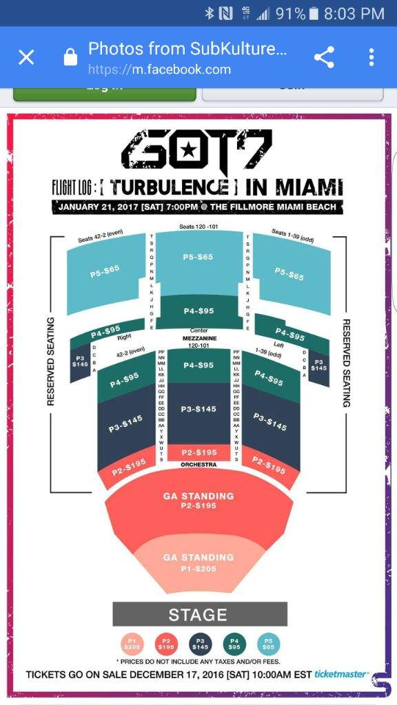 Fillmore Seating Chart Miami Beach