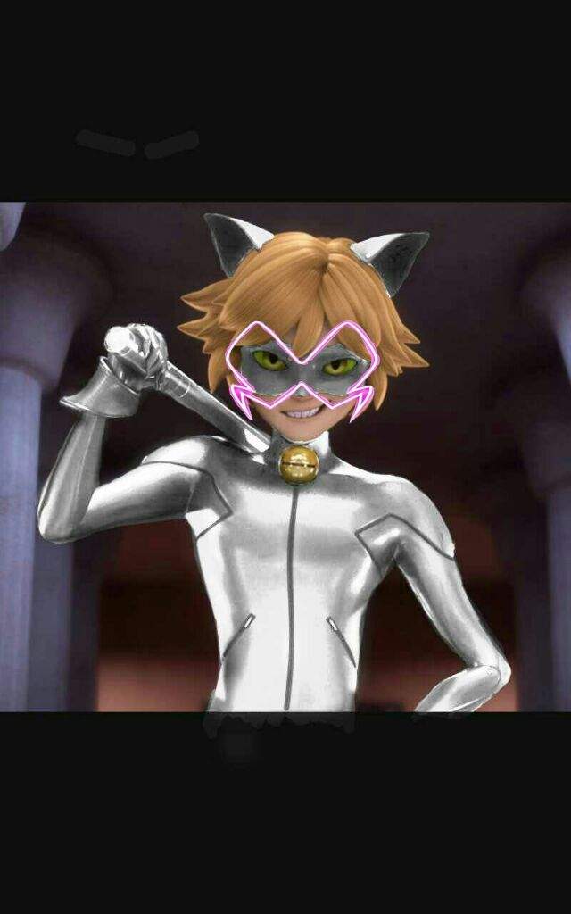 Akumatized Chat Noir Miraculous Amino