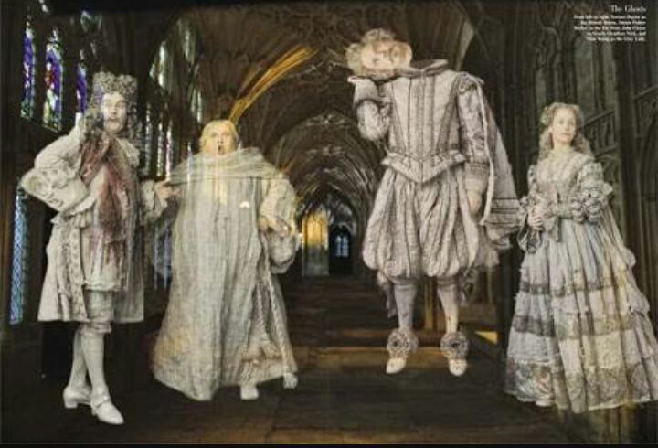 Resultado de imagem para fantasmas harry potter