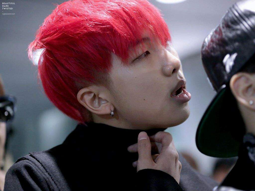 Red Haired Namjoon.
