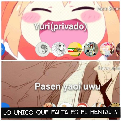 Los Chats Publicos | •Anime• Amino