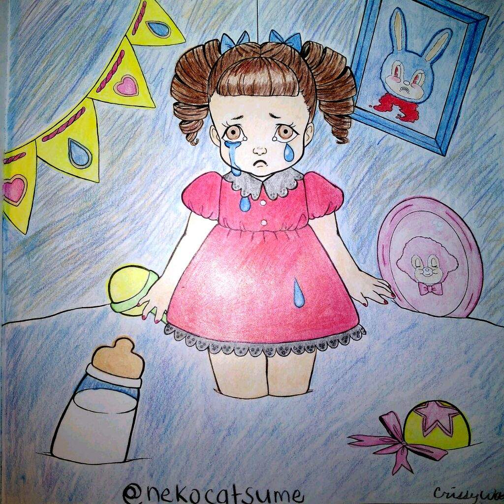 Finished Crybaby Coloring Book page Pt. 1 | Crybabies Amino