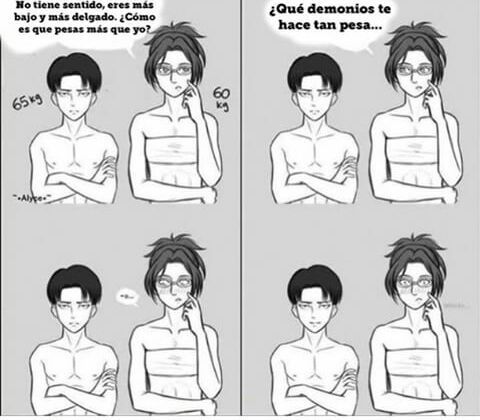 Eren sabe lo que le pesa a Levi 😏 | •Anime• Amino