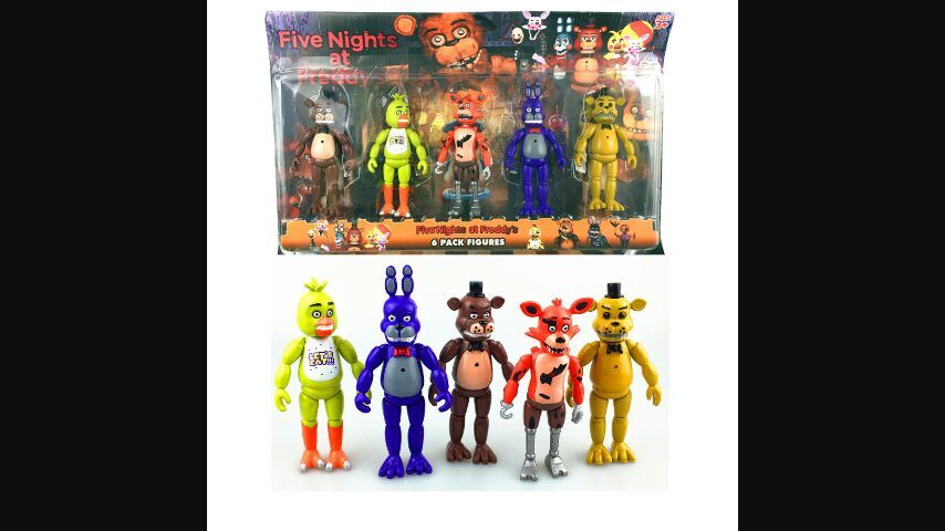 juguetes de fnaf piratas