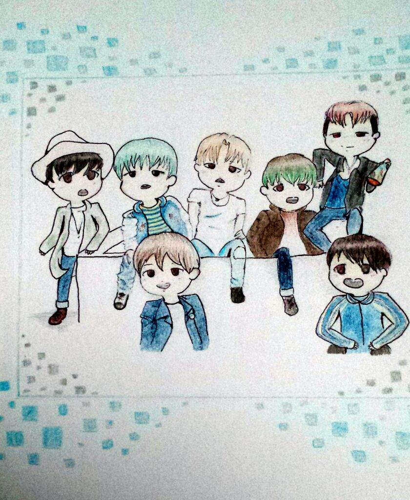 BTS Fanart ~ BTS Run Era | ARMY's Amino