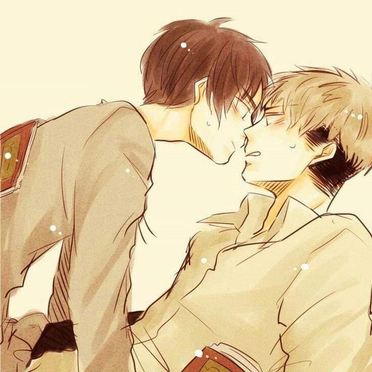 Jean X Eren🌚👌 Shingeki No Yaoi Riren Ereri Amino 3368