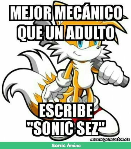 Tails Sonic The Hedgehog Español Amino