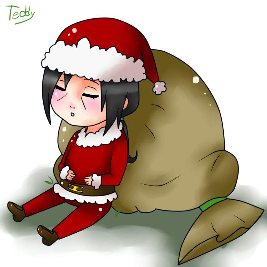 itachi christmas hat