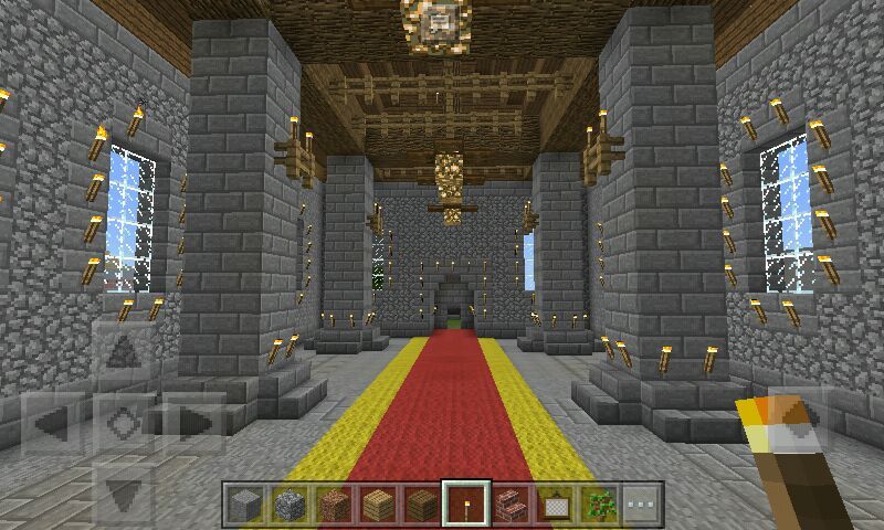 Throne Room Minecraft Castle Interior Minecraft Castle Map Wallpapers
