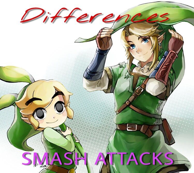 The Many Differences Between Toon Link And Link Smash Amino