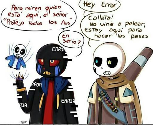 🎨🎭 ¡¡¡COMIC DE INK SANS CON ERROR SANS!!! 🎭🎨 | Undertale Español Amino