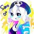 amino-❤✖Cross sans fell💜 ( si-816c8fb2