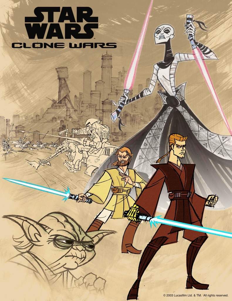 general grievous 2003 clone wars