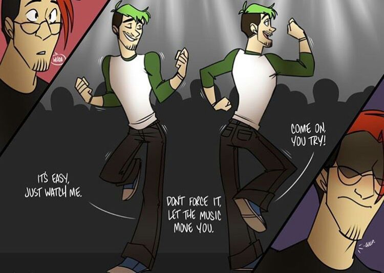 Dance Septiplier Comic By Cj My Favorite Septiplier Amino Amino 