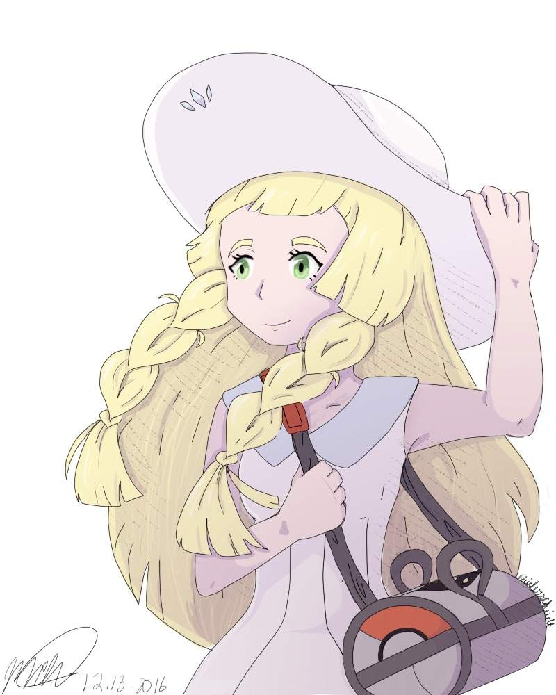 Lillie Portrait [My Art] | Pokémon Amino