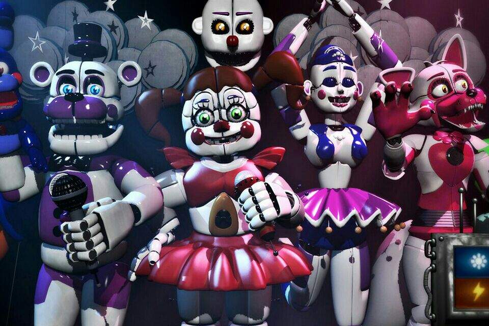 Five Nights Sister Location Characters