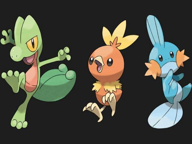 Los iniciales de hoen | Wiki | •Pokémon• En Español Amino