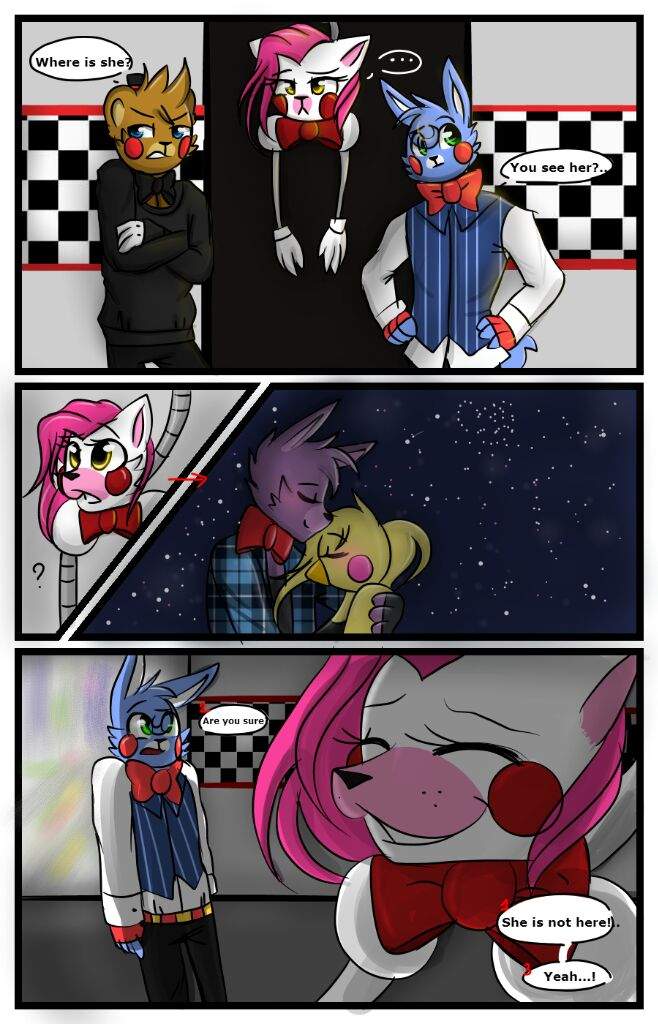 Comic De Bonnie X Toy Chica Fnaf Amino [ Español ] Amino