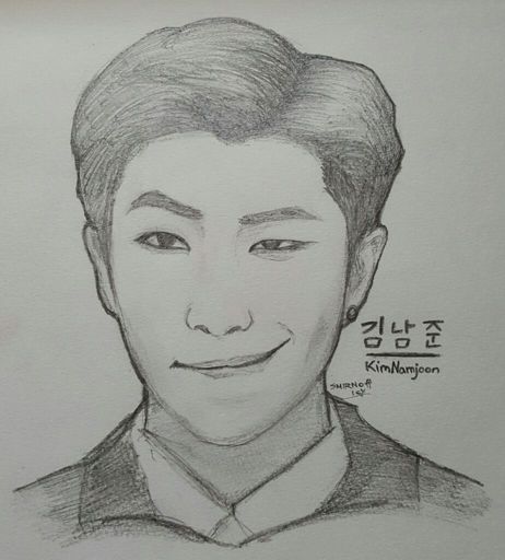 namjoon drawing | Kpop FanArt Amino