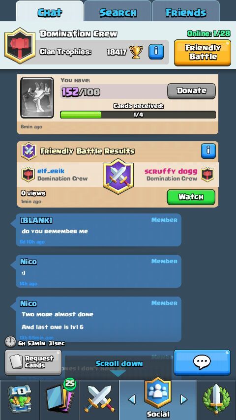 New Update Chat Clash Royale Amino