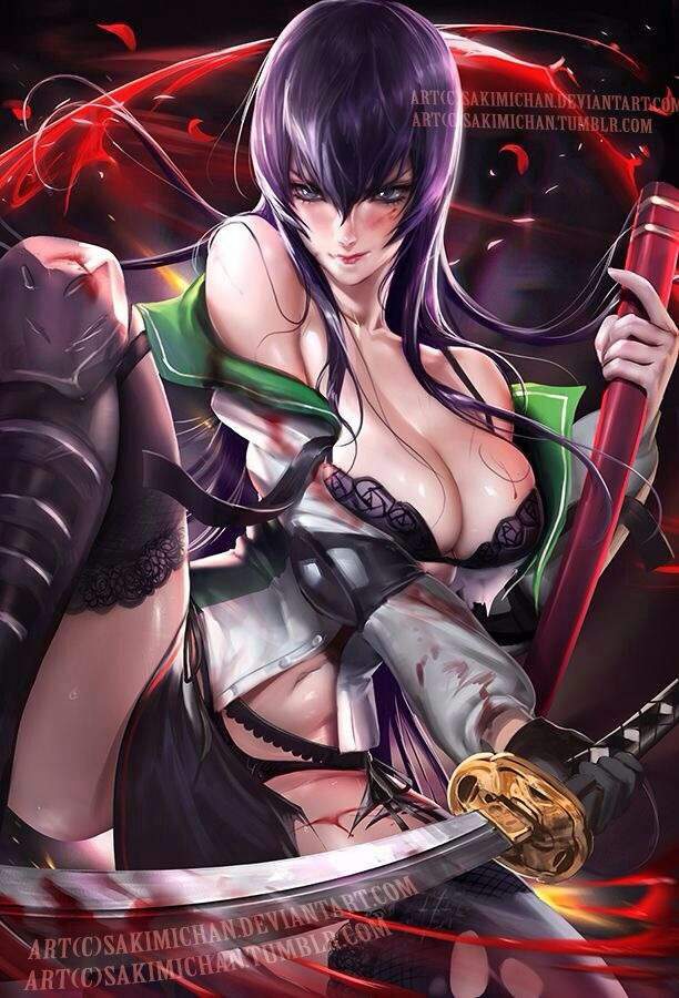 Saeko Busujima Wiki Animēshiyone Fanfic Fiction Amino