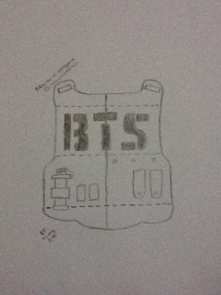 How To Draw A BTS Logo