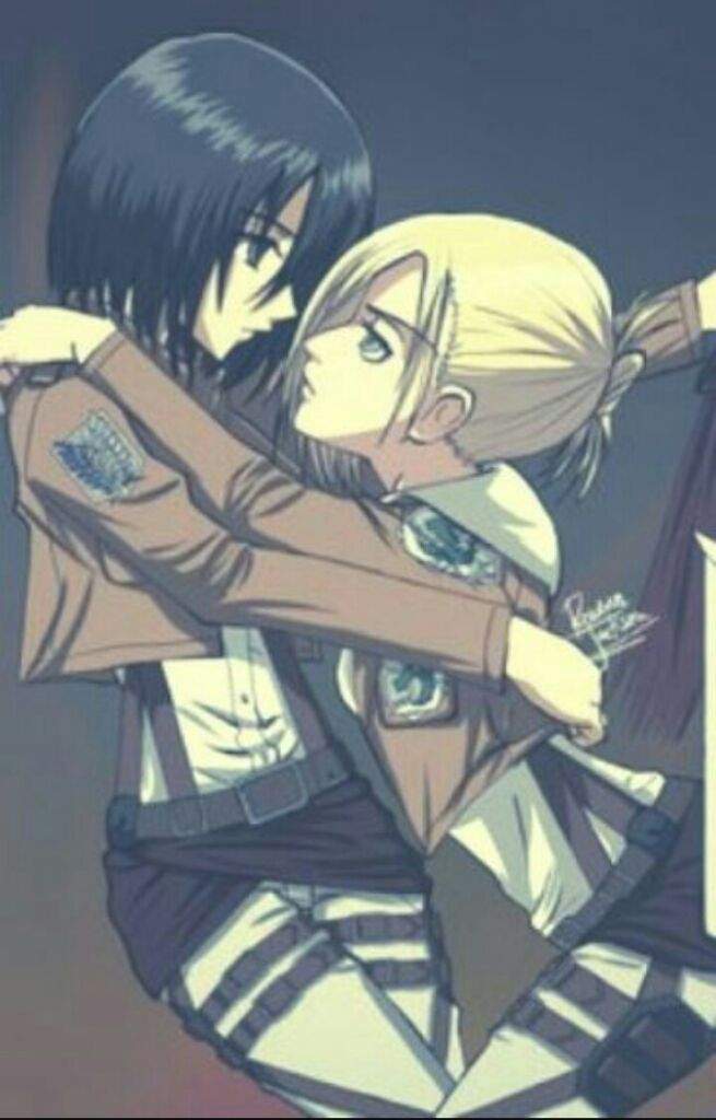 Even More Mikasa X Annie Fanart Attack On Titan Amino 9518