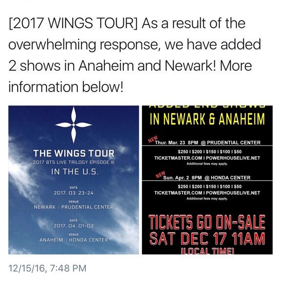 Bts Wings Tour Anaheim Seating Chart