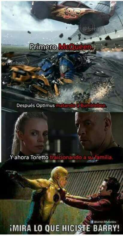 Resultado de imagen para mira lo que hiciste barry meme