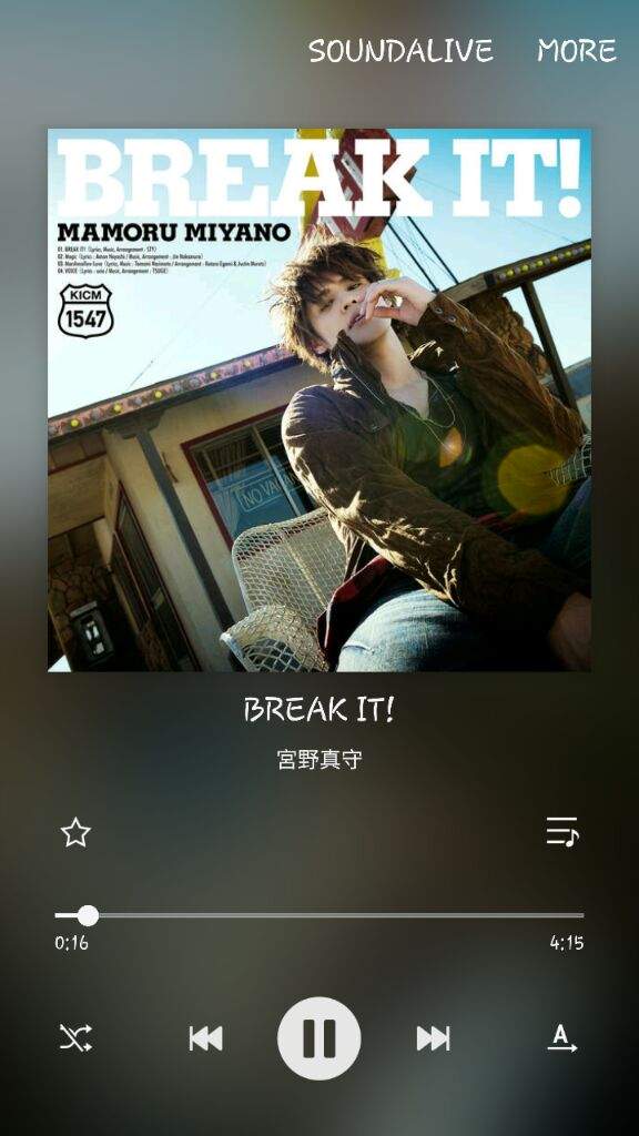 Mamoru Miyano Break It! | Japan Amino