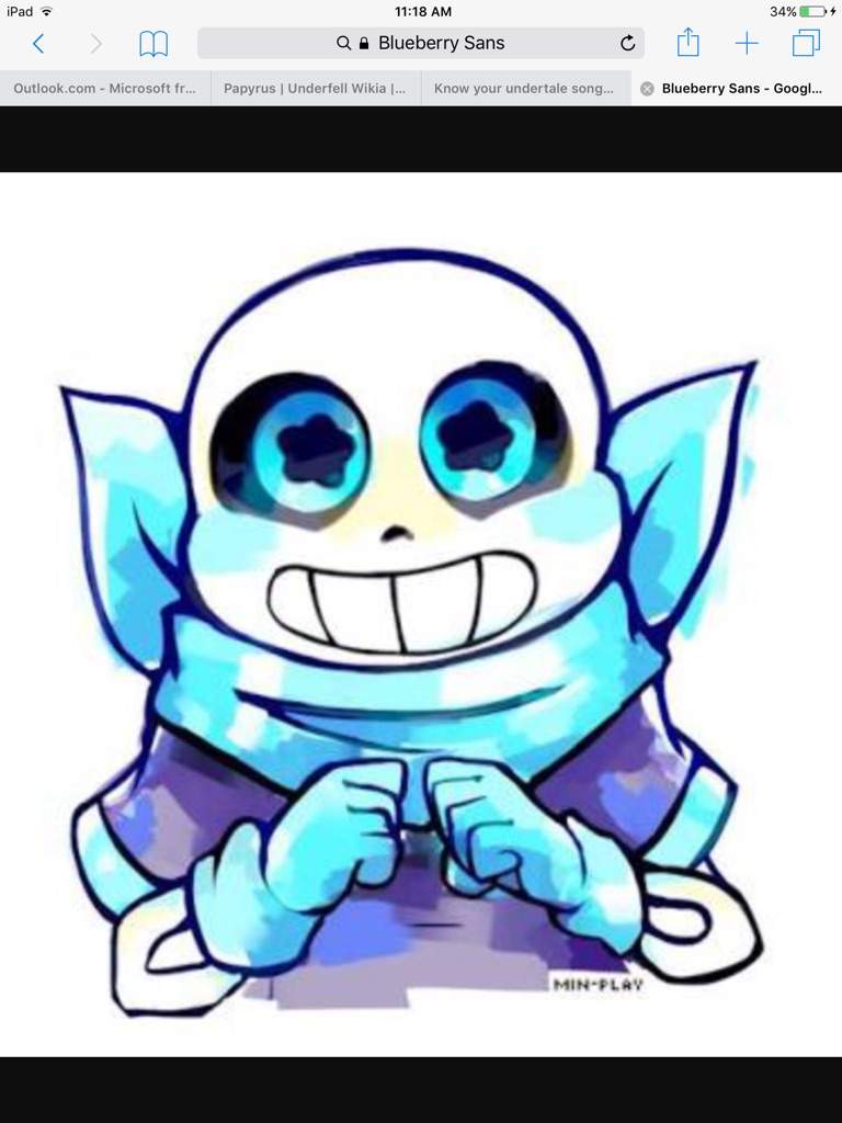 Image Result For Blueberry Sans Wallpaper Undertale Cute