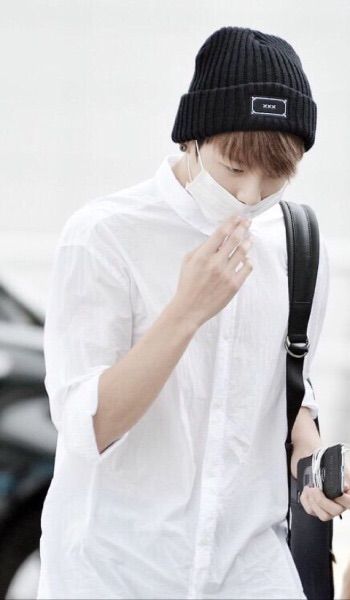 jungkook in white tshirt