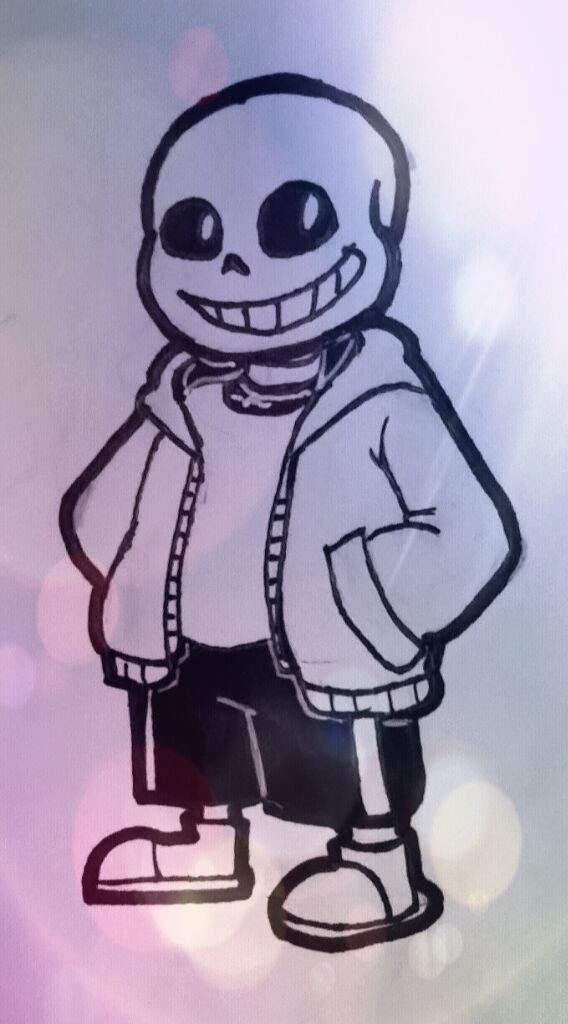 Sans Drawing Tutorial Undertale Amino