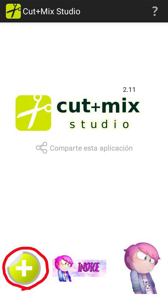 Tutorial•|| ¡Como usar Cut+Mix Studio! | FNAFHS Amino Amino