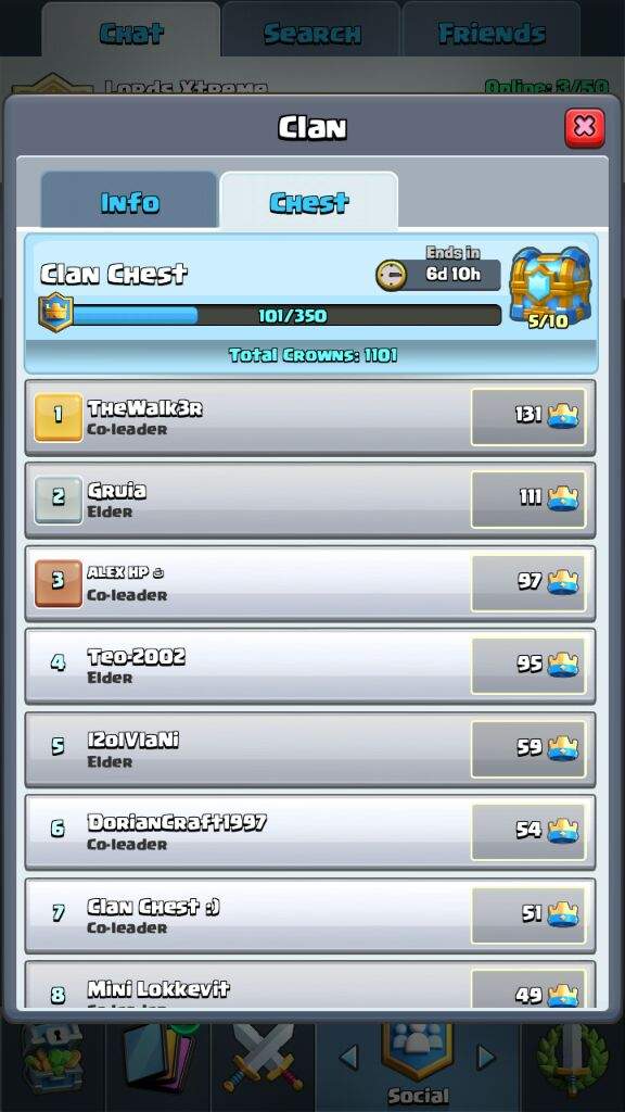 level 10 clan chest