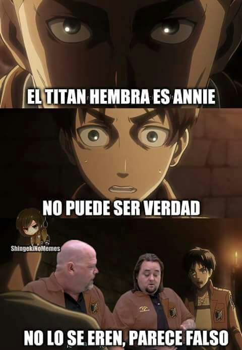 When descubres quien es el titan hembra | Attack On Titan Amino