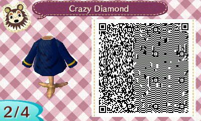 Josuke Higashikata outfit!! (my design) | Animal Crossing Amino