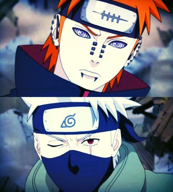 Naruto pain kills kakashi