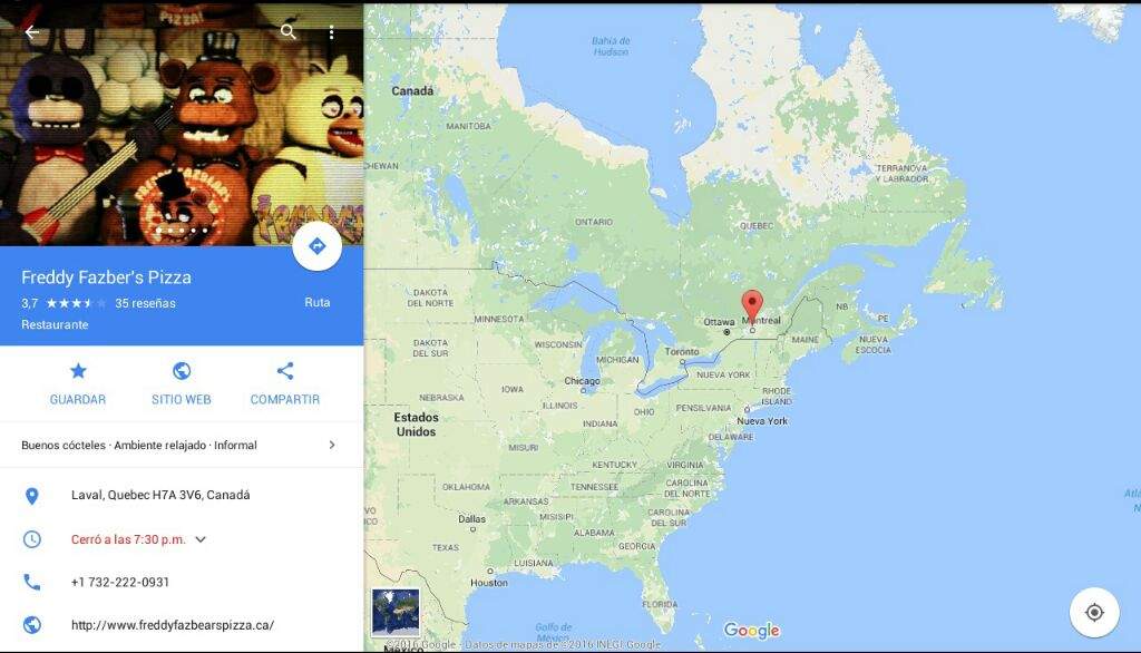 Google Maps Freddy Fazbear Pizza Real Life Location Ardusat Org