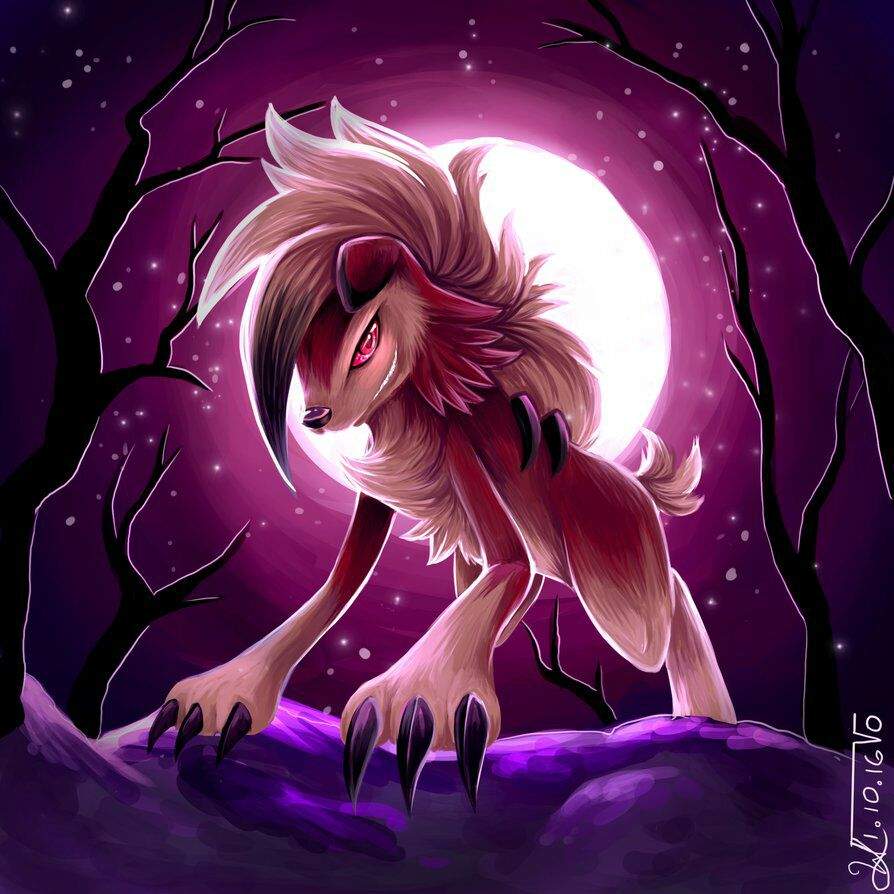 Lycanroc Midnight Form | Wiki | •Pokémon• En Español Amino