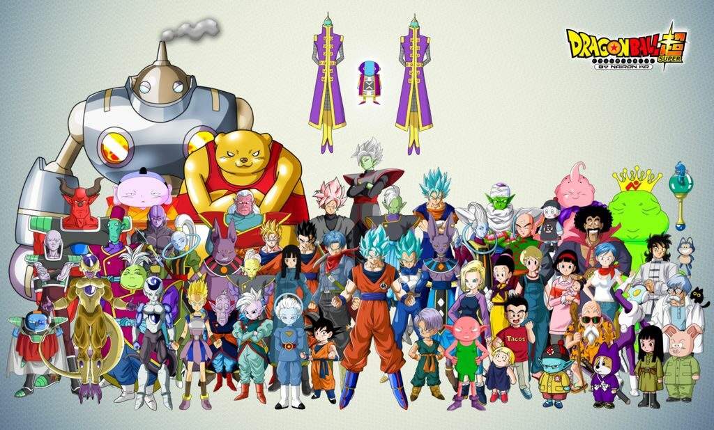 Estos son todos los personajes de DRAGON BALL SUPER | •Cómics• Amino