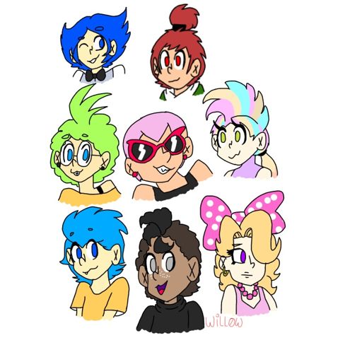 Drawing: Human Koopalings! | Mario Amino