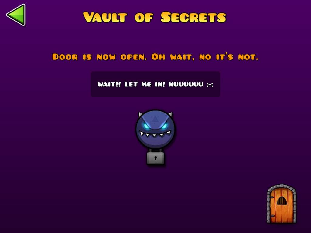 Vault Of Secrets Joke! | Geometry Dash Amino