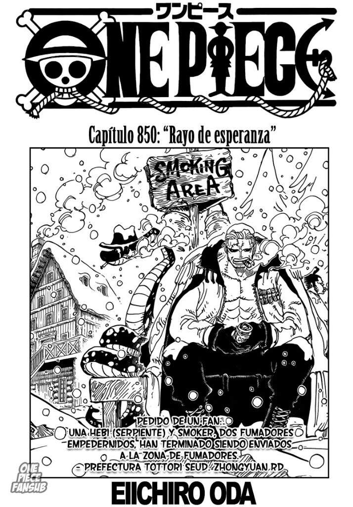 One Piece Capitulo 850 One Piece Amino