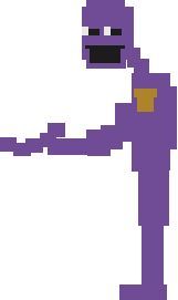 Which character you want me to draw 8 bit purple guy or FNAF world ...