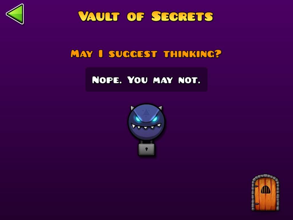 Коды vault of secrets в geometry dash