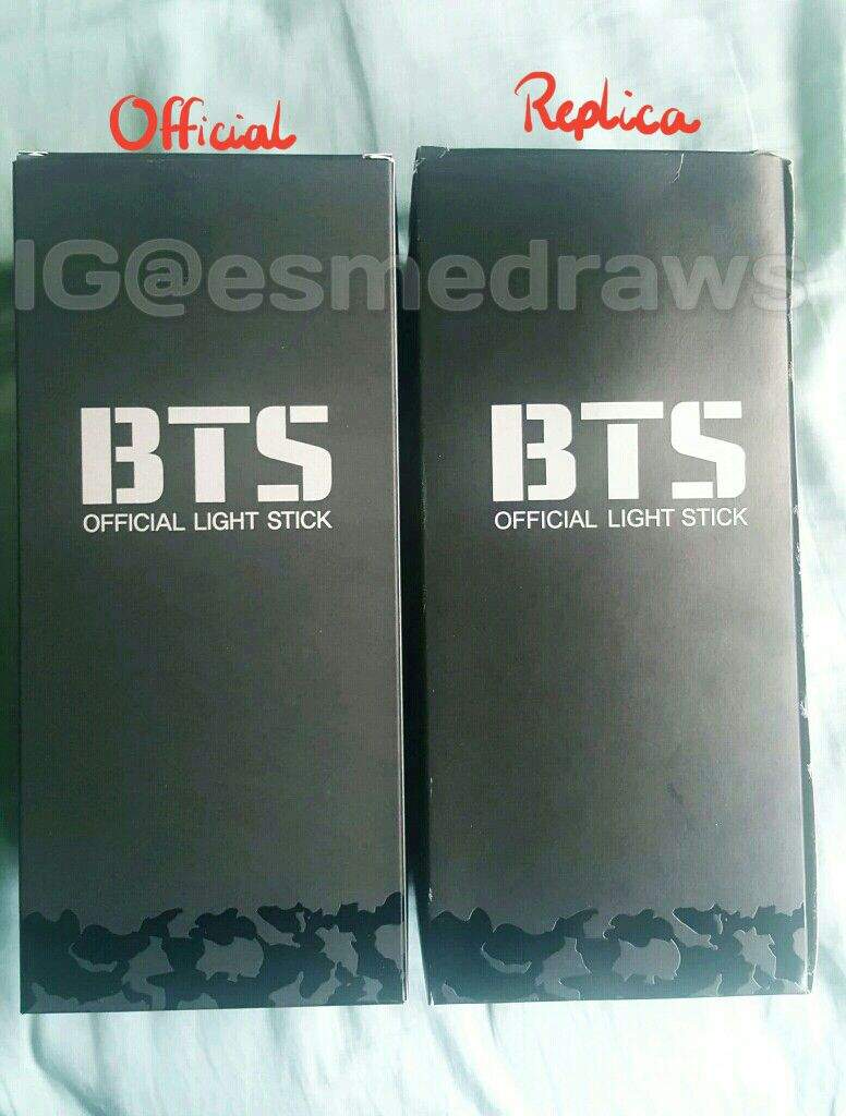 REPLICA VS OFFICIAL BTS ARMY BOMB KPop Amino