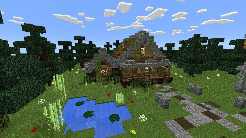 awesome Log cabin | Minecraft Amino